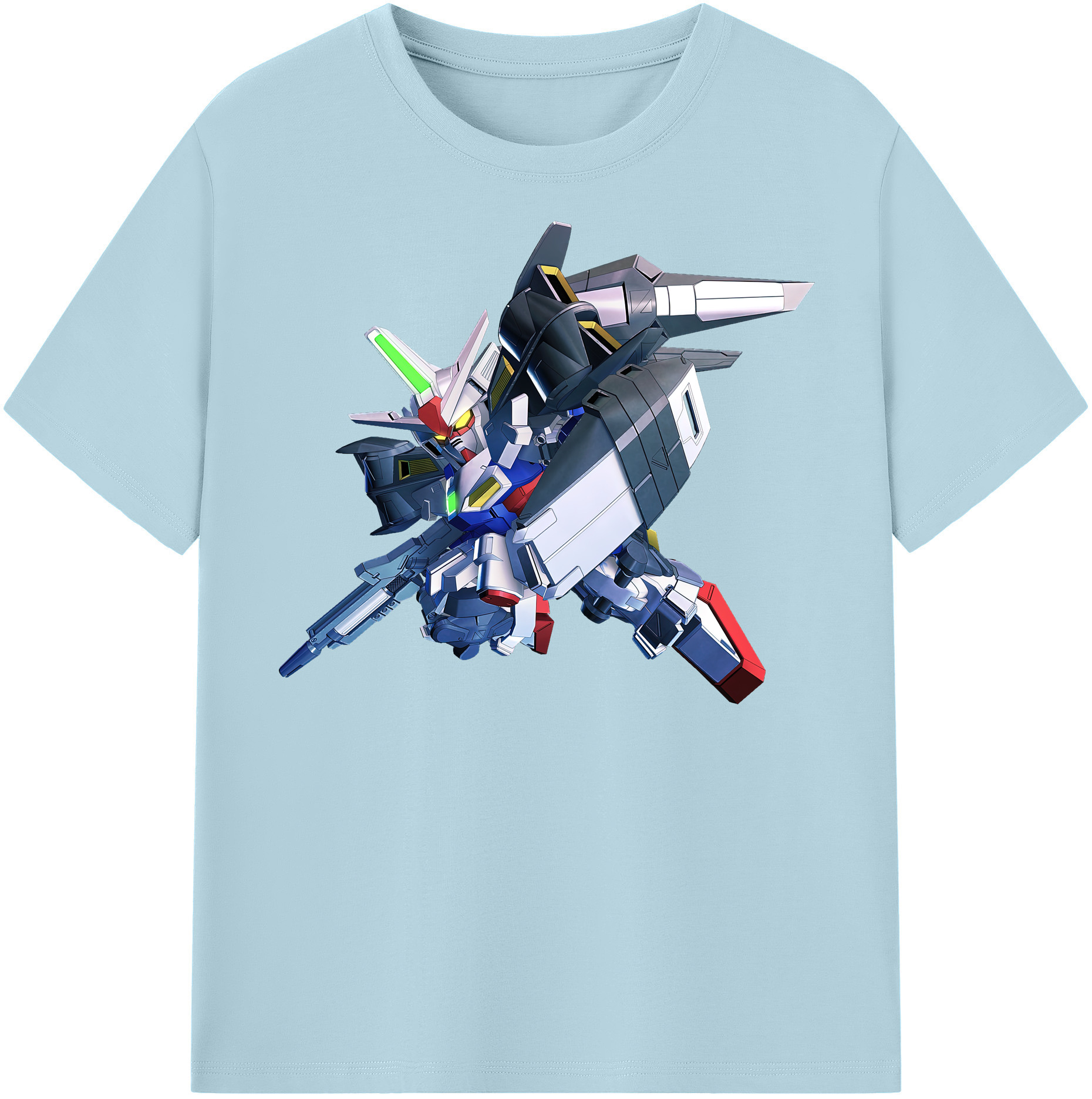 （画像用） 機動戦士ガンダム Mobile Suit Gundam 綿100％半袖Tシャツ（フロントプリント）